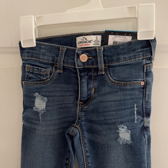 NWT Girls Jordache Super Skinny Jeans. Size 5 - Picture 8 of 8